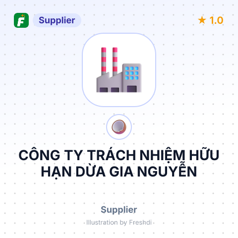 CÔNG TY TRÁCH NHIỆM HỮU HẠN DỪA GIA NGUYỄN – summary card, no photo uploaded yet