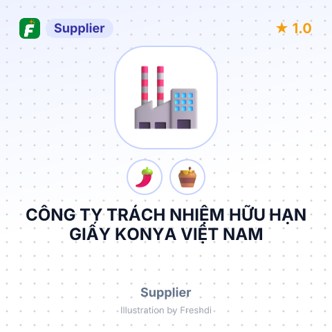 CÔNG TY TRÁCH NHIỆM HỮU HẠN GIẤY KONYA VIỆT NAM – summary card, no photo uploaded yet