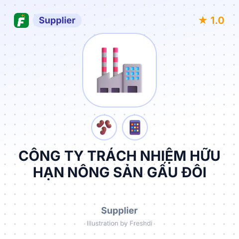 CÔNG TY TRÁCH NHIỆM HỮU HẠN NÔNG SẢN GẤU ĐÔI – summary card, no photo uploaded yet