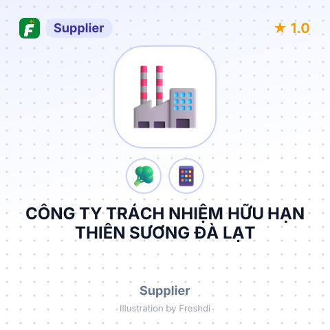 CÔNG TY TRÁCH NHIỆM HỮU HẠN THIÊN SƯƠNG ĐÀ LẠT – summary card, no photo uploaded yet