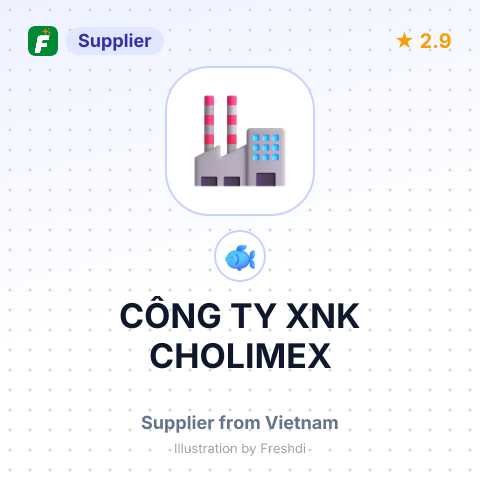 CÔNG TY XNK CHOLIMEX – summary card, no photo uploaded yet