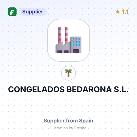 CONGELADOS BEDARONA S.L. – summary card, no photo uploaded yet