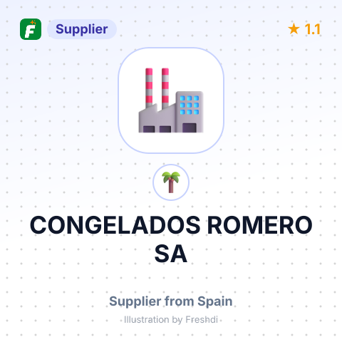 CONGELADOS ROMERO SA – summary card, no photo uploaded yet