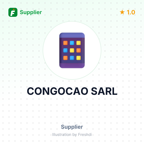 CONGOCAO SARL – summary card, no photo uploaded yet
