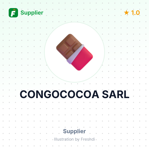 CONGOCOCOA SARL – summary card, no photo uploaded yet