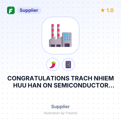 CONGRATULATIONS TRACH NHIEM HUU HAN ON SEMICONDUCTOR VIET NAM – summary card, no photo uploaded yet