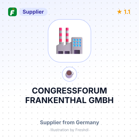 CONGRESSFORUM FRANKENTHAL GMBH – summary card, no photo uploaded yet