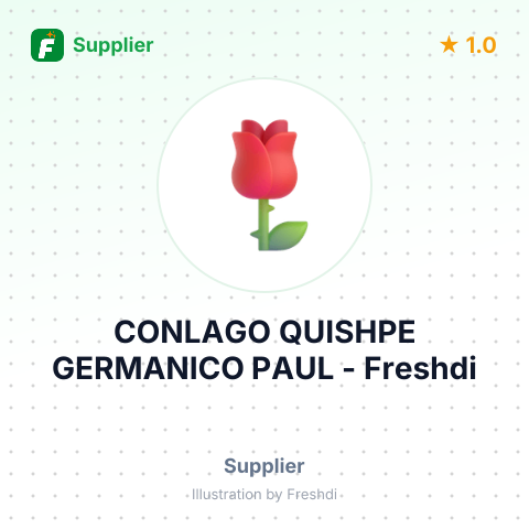 CONLAGO QUISHPE GERMANICO PAUL – summary card, no photo uploaded yet