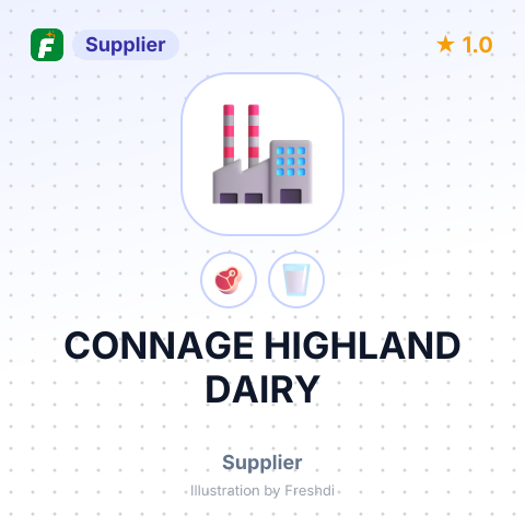 CONNAGE HIGHLAND DAIRY – summary card, no photo uploaded yet