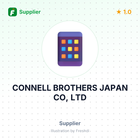 CONNELL BROTHERS JAPAN CO, LTD – summary card, no photo uploaded yet