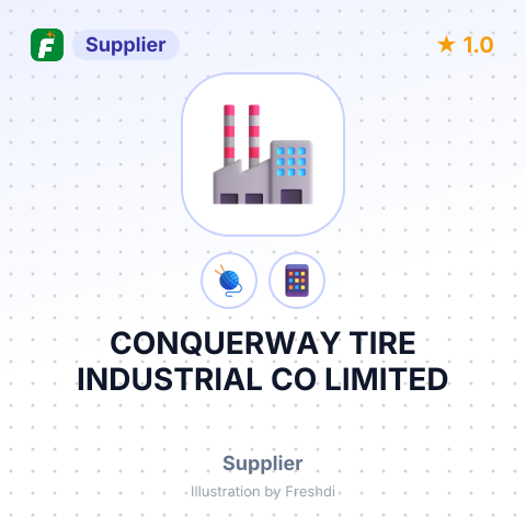 CONQUERWAY TIRE INDUSTRIAL CO LIMITED – summary card, no photo uploaded yet