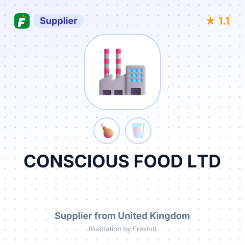 CONSCIOUS FOOD LTD – summary card, no photo uploaded yet