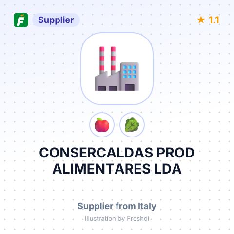 CONSERCALDAS PROD ALIMENTARES LDA – summary card, no photo uploaded yet