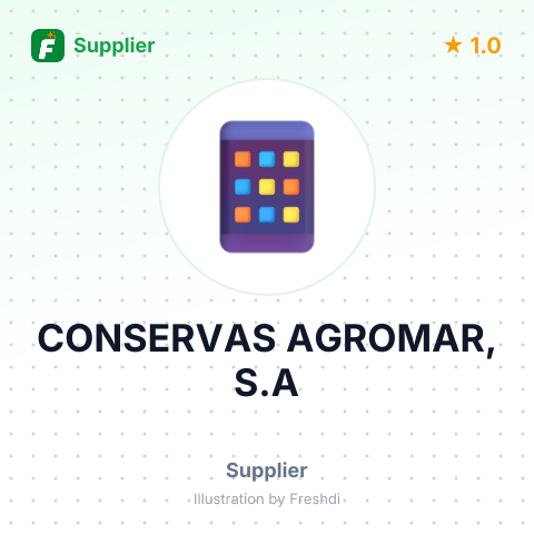 CONSERVAS AGROMAR, S.A – summary card, no photo uploaded yet