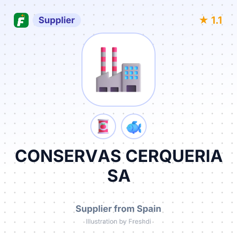 CONSERVAS CERQUERIA SA – summary card, no photo uploaded yet