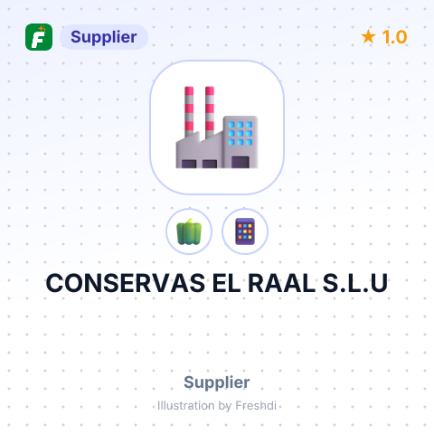 CONSERVAS EL RAAL S.L.U – summary card, no photo uploaded yet