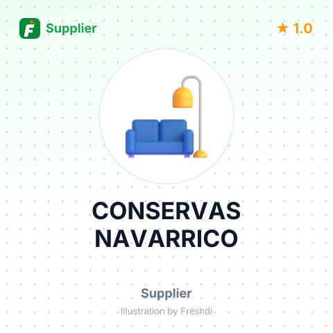 CONSERVAS NAVARRICO – summary card, no photo uploaded yet