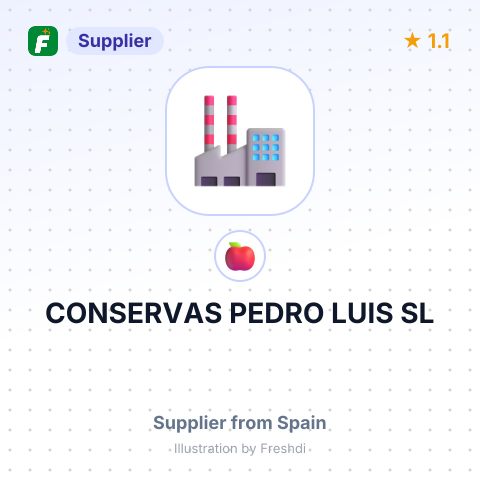 CONSERVAS PEDRO LUIS SL – summary card, no photo uploaded yet