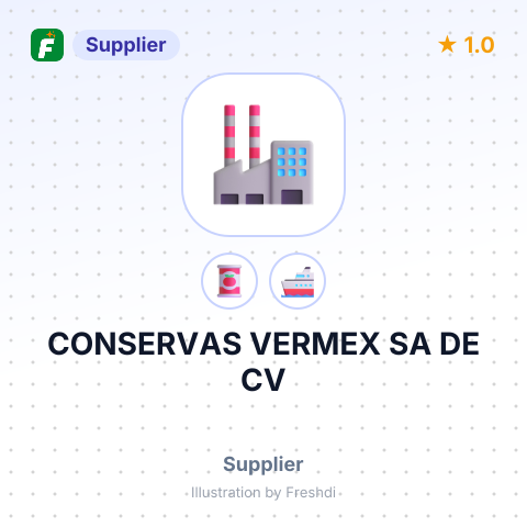 CONSERVAS VERMEX SA DE CV – summary card, no photo uploaded yet
