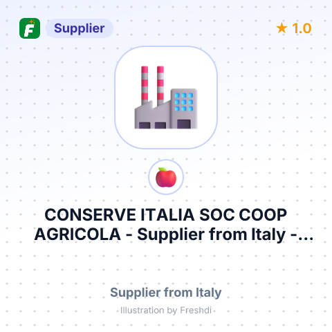 CONSERVE ITALIA SOC COOP AGRICOLA – summary card, no photo uploaded yet