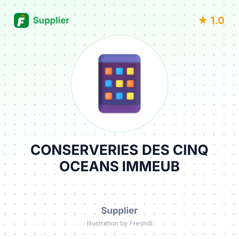 CONSERVERIES DES CINQ OCEANS IMMEUB – summary card, no photo uploaded yet