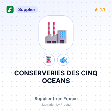 CONSERVERIES DES CINQ OCEANS – summary card, no photo uploaded yet