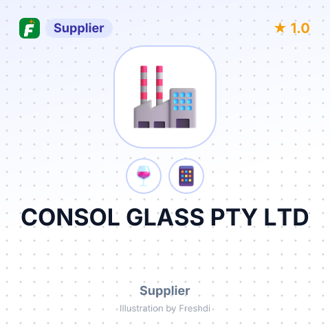 CONSOL GLASS PTY LTD – summary card, no photo uploaded yet