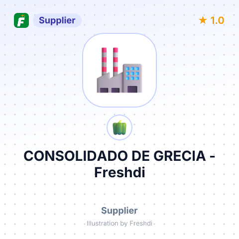 CONSOLIDADO DE GRECIA – summary card, no photo uploaded yet