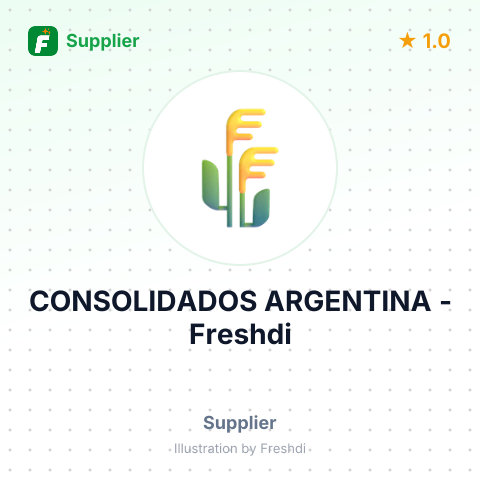 CONSOLIDADOS ARGENTINA – summary card, no photo uploaded yet