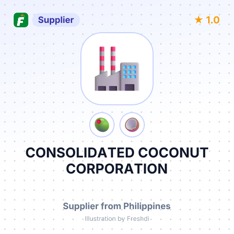 CONSOLIDATED COCONUT CORPORATION – summary card, no photo uploaded yet
