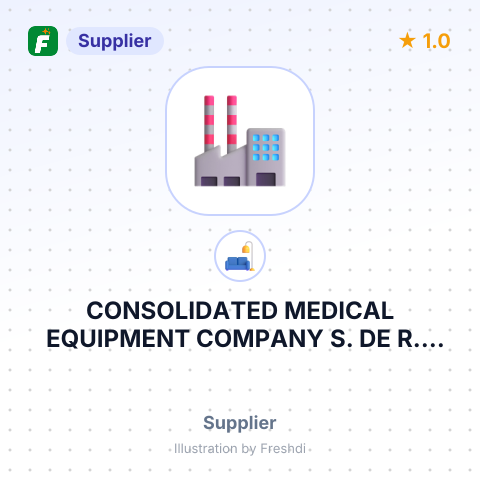 CONSOLIDATED MEDICAL EQUIPMENT COMPANY S. DE R.L DE C.V – summary card, no photo uploaded yet