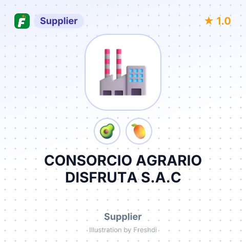 CONSORCIO AGRARIO DISFRUTA S.A.C – summary card, no photo uploaded yet