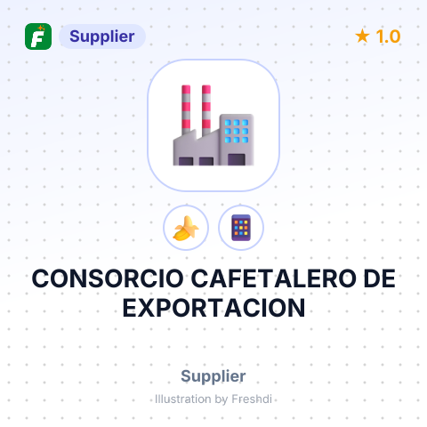 CONSORCIO CAFETALERO DE EXPORTACION – summary card, no photo uploaded yet