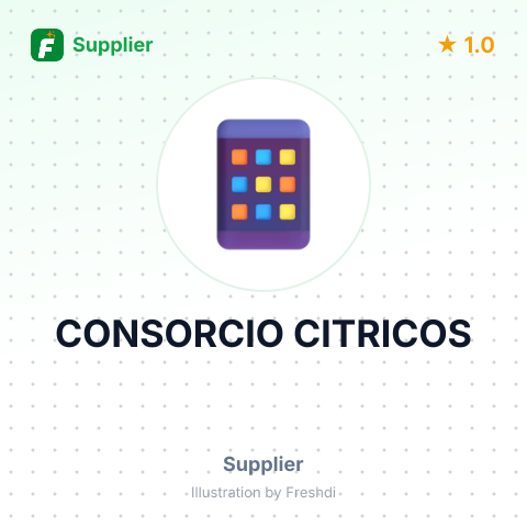 CONSORCIO CITRICOS – summary card, no photo uploaded yet