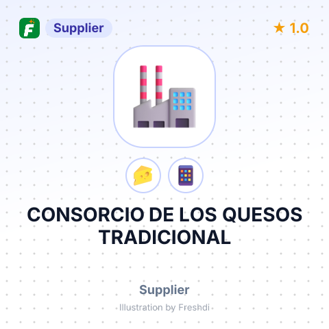 CONSORCIO DE LOS QUESOS TRADICIONAL – summary card, no photo uploaded yet