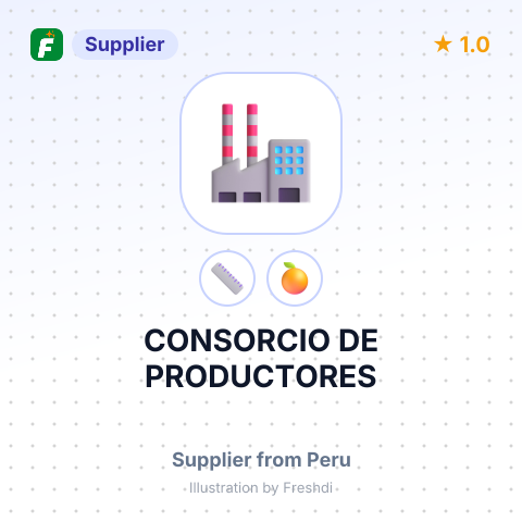 CONSORCIO DE PRODUCTORES – summary card, no photo uploaded yet