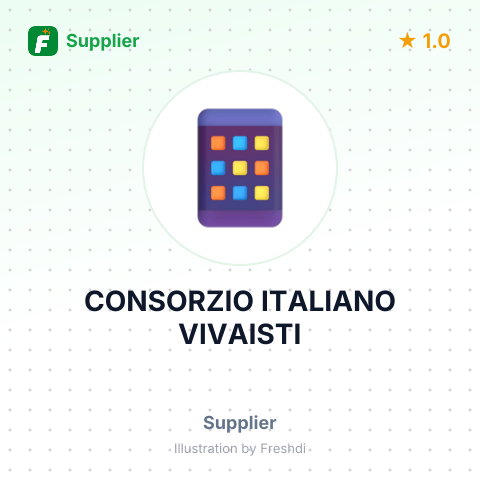 CONSORZIO ITALIANO VIVAISTI – summary card, no photo uploaded yet