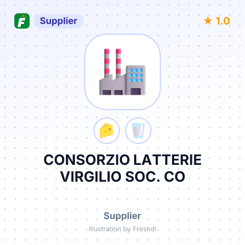 CONSORZIO LATTERIE VIRGILIO SOC. CO – summary card, no photo uploaded yet