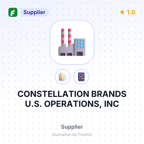 CONSTELLATION BRANDS U.S. OPERATIONS, INC – summary card, no photo uploaded yet