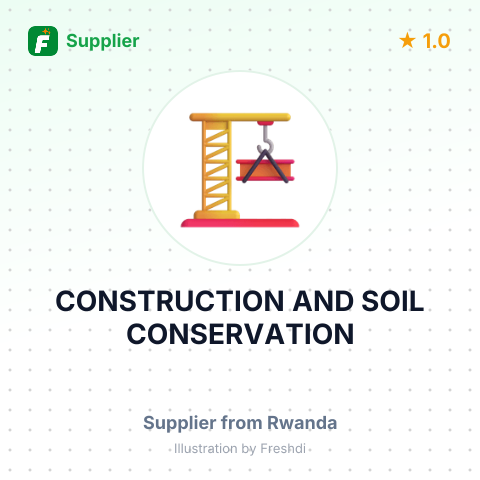 CONSTRUCTION AND SOIL CONSERVATION – summary card, no photo uploaded yet