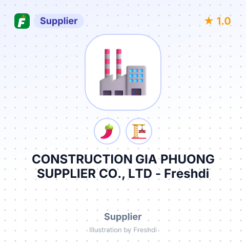 CONSTRUCTION GIA PHUONG SUPPLIER CO., LTD – summary card, no photo uploaded yet