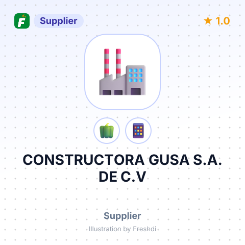 CONSTRUCTORA GUSA S.A. DE C.V – summary card, no photo uploaded yet