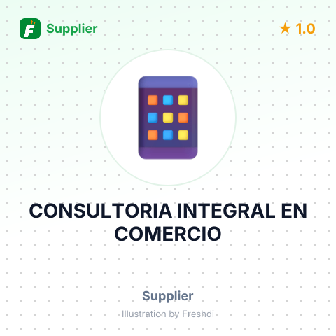 CONSULTORIA INTEGRAL EN COMERCIO – summary card, no photo uploaded yet