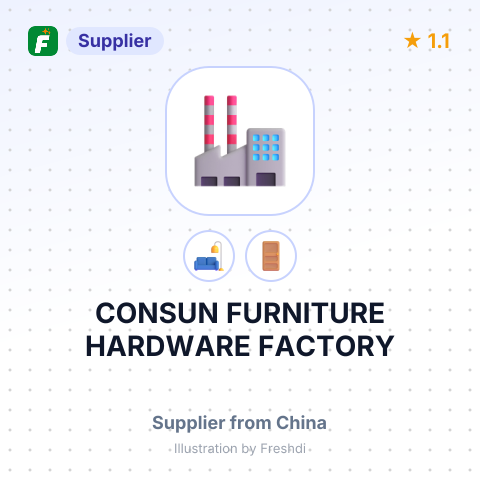 CONSUN FURNITURE HARDWARE FACTORY – summary card, no photo uploaded yet