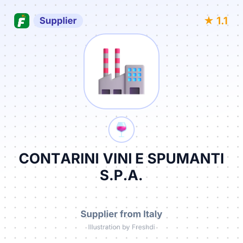 CONTARINI VINI E SPUMANTI S.P.A. – summary card, no photo uploaded yet