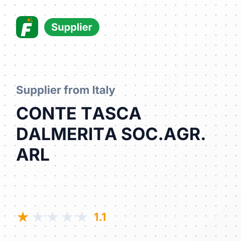 CONTE TASCA DALMERITA SOC.AGR. ARL – summary card, no photo uploaded yet