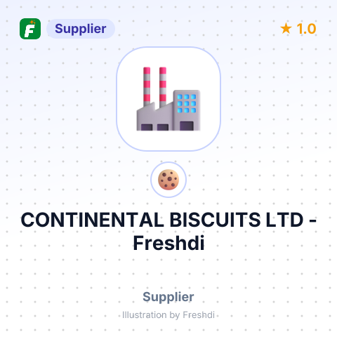CONTINENTAL BISCUITS LTD – summary card, no photo uploaded yet