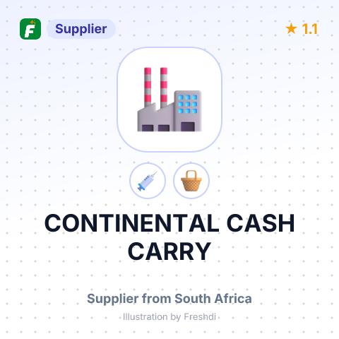 CONTINENTAL CASH CARRY – summary card, no photo uploaded yet
