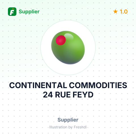 CONTINENTAL COMMODITIES 24 RUE FEYD – summary card, no photo uploaded yet