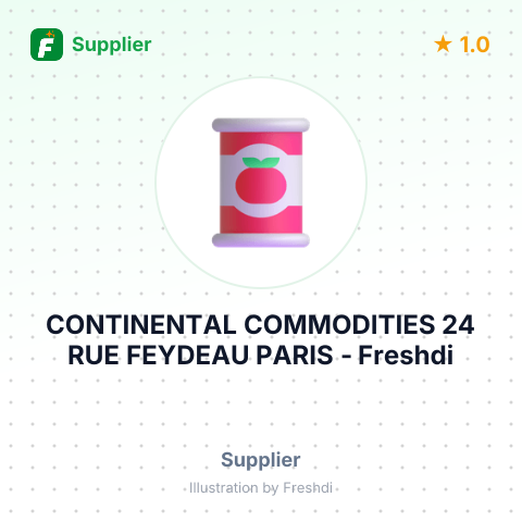 CONTINENTAL COMMODITIES 24 RUE FEYDEAU PARIS – summary card, no photo uploaded yet